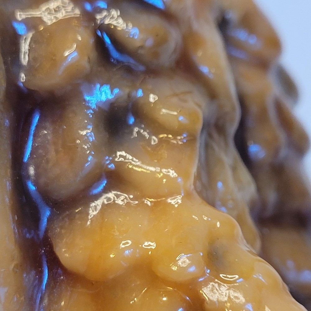 Vintage Solid Wax Bald Eagle Sculpted Candle 7" Tall Never Lit Nice See Descript