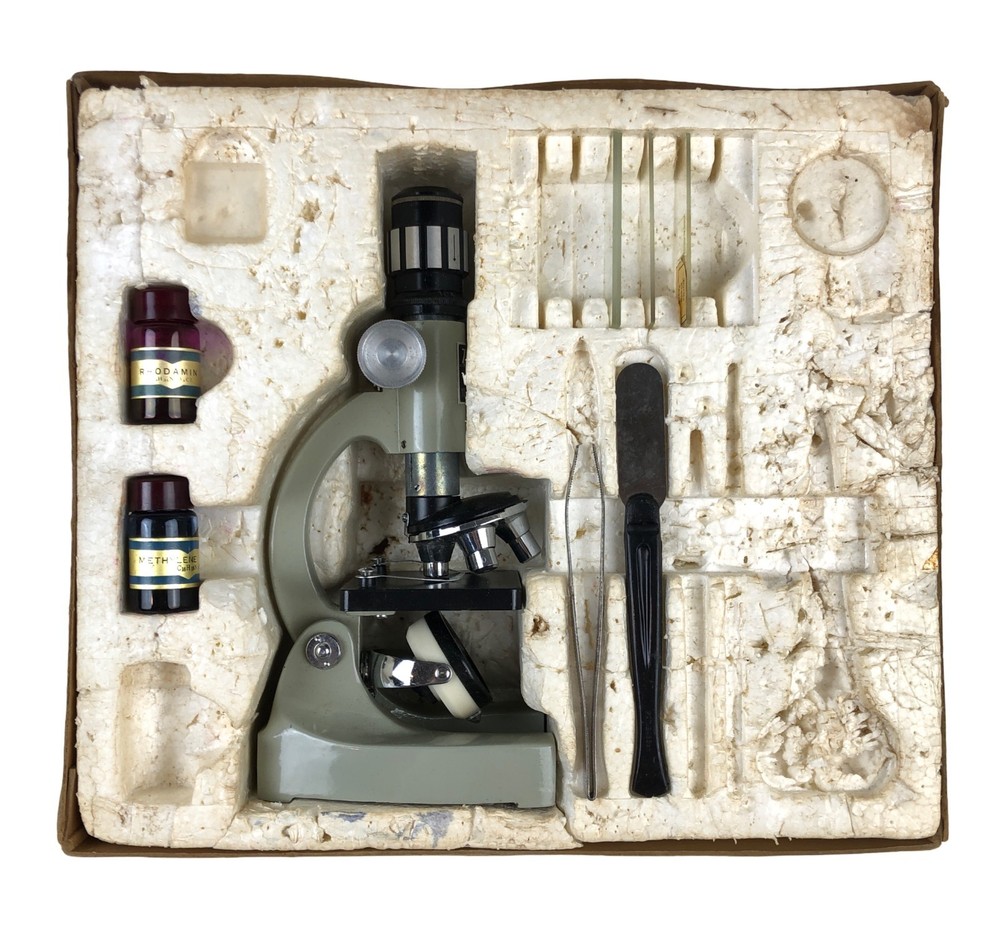 Penneys 750 Power Zoom Microscope Kit Original Box