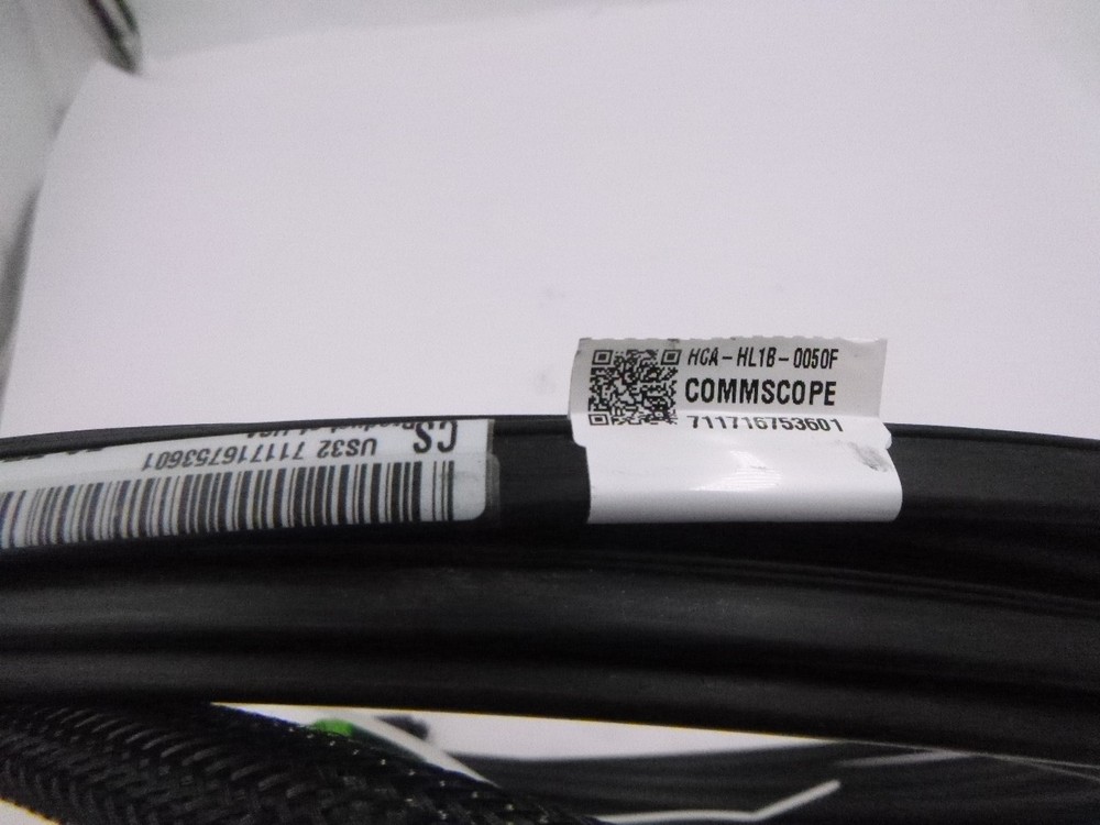 50' Commscope Fiber Optic Drop Cable Assembly Prodigy Connector