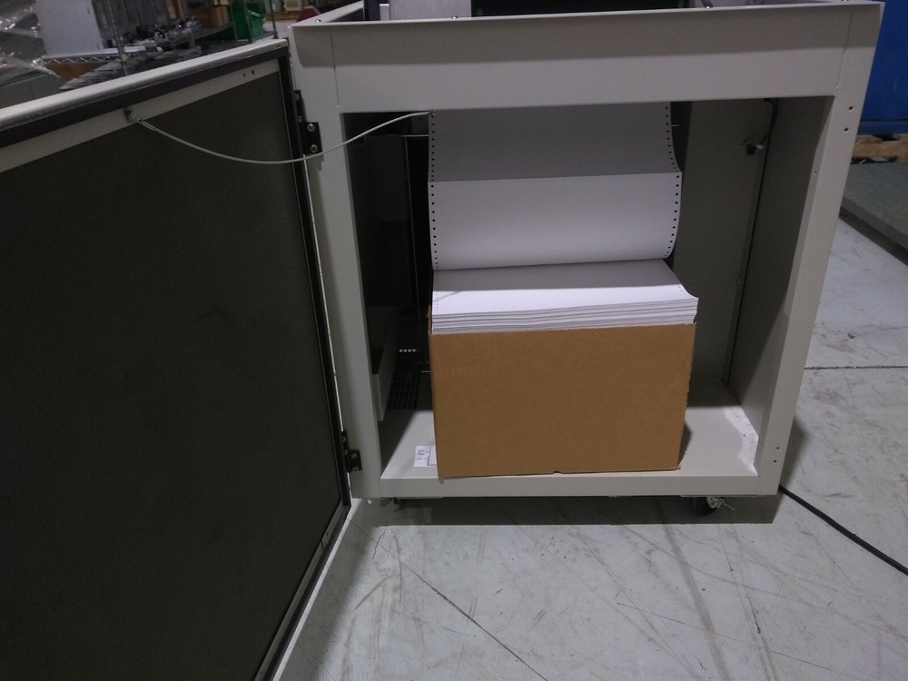 Printronix P5210 Cabinet Line Matrix Printer 1000 LPM
