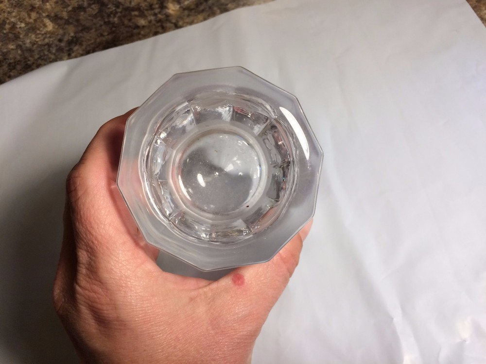 Studio Nova Heavy Crystal Pinecone ~ Fall Candle Holder