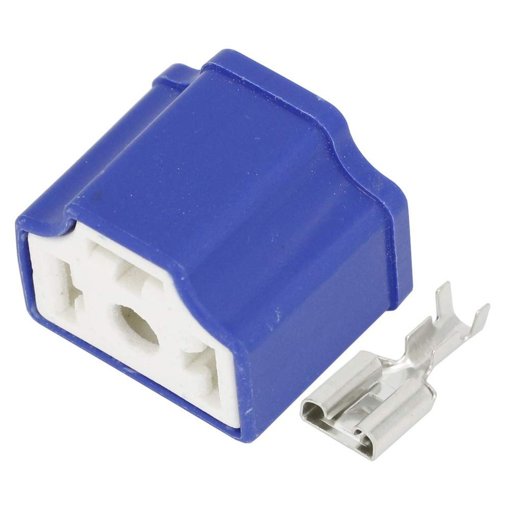 5 Sets 3 Pin H4 Ceramic Plug, H4 Right Angle Connector, H4 Socket, 7.8 Cerami...