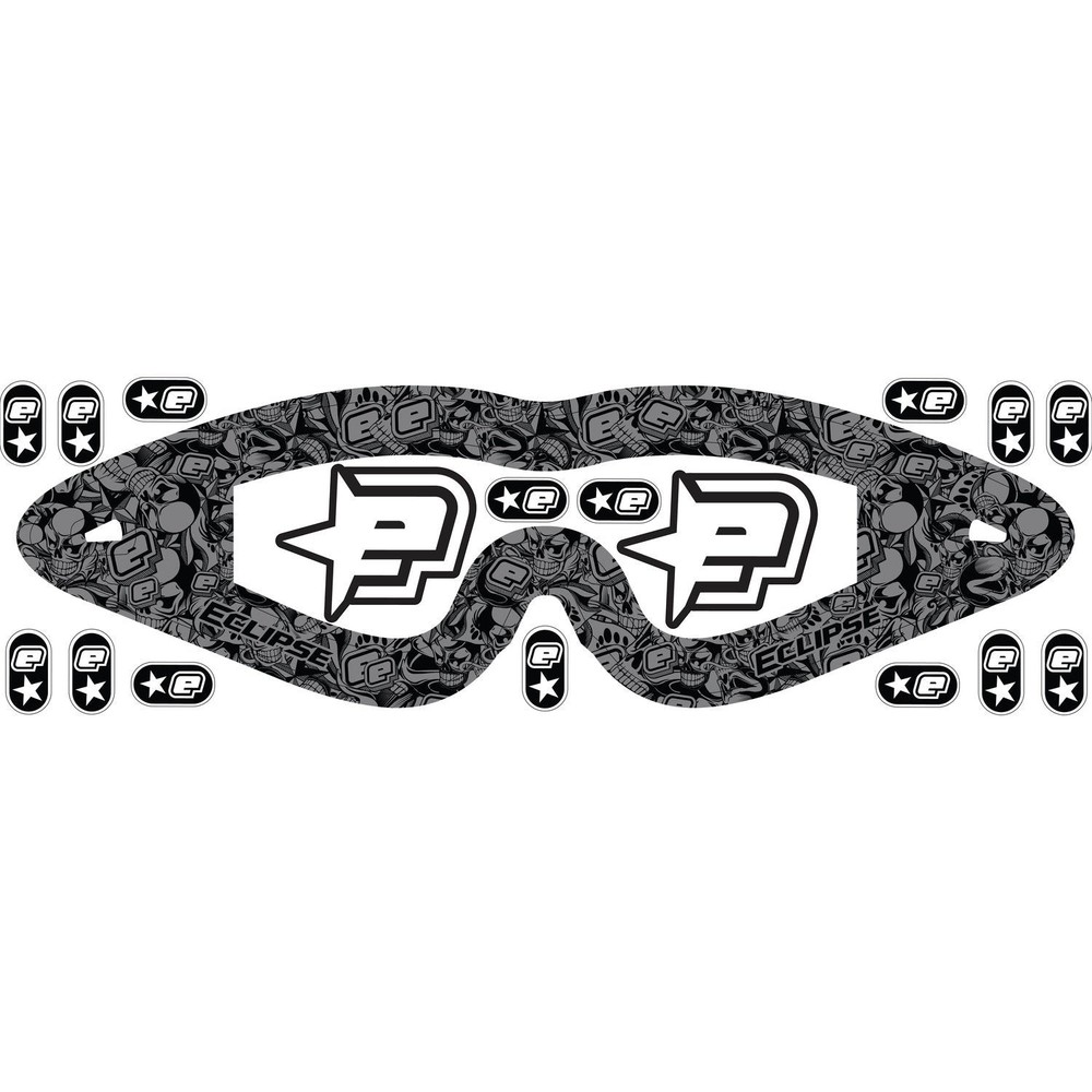 Planet Eclipse Vents Goggle Sticker - E-Flex, Avatar, E-vents, Helix - Titan
