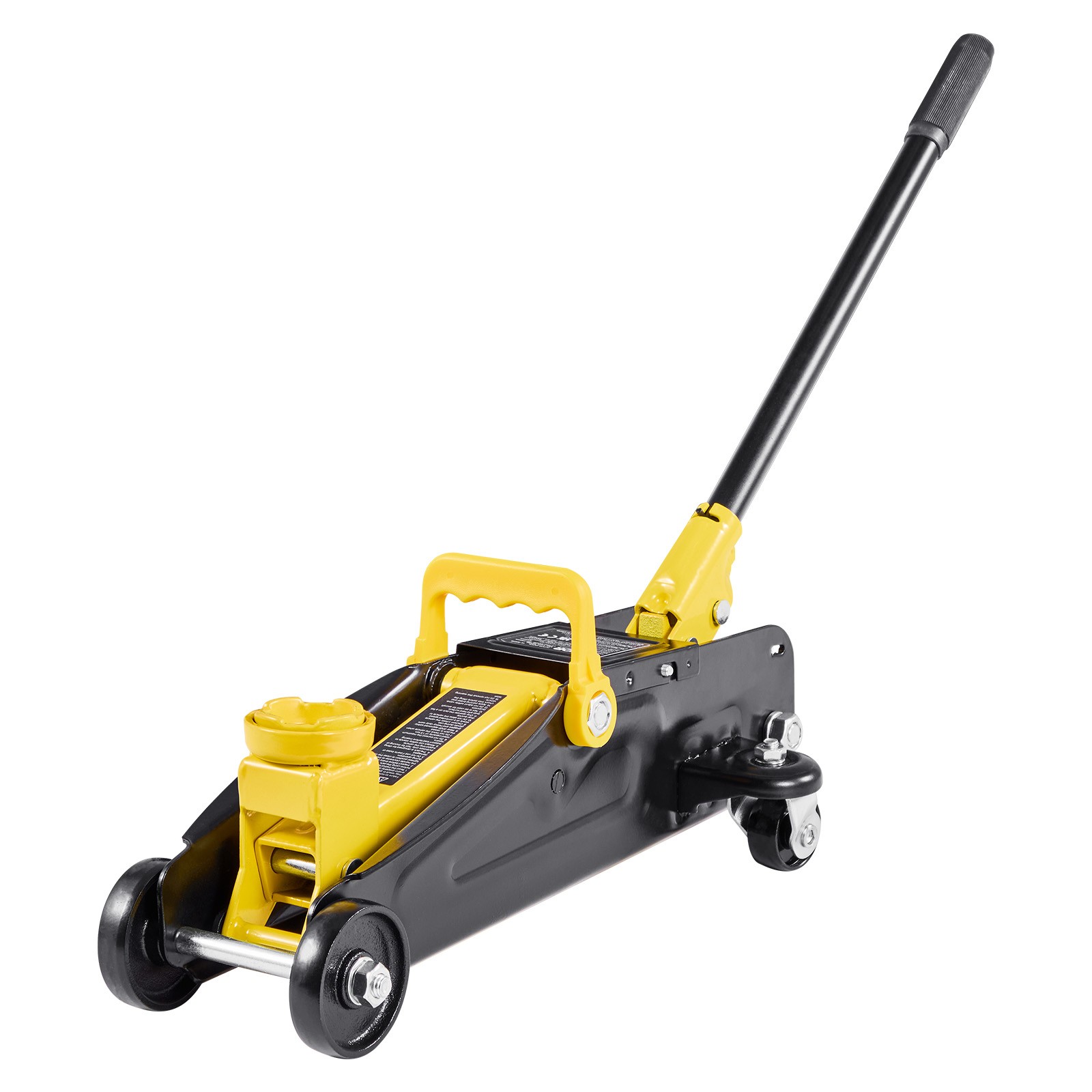 VEVOR Low Profile Floor Jack Steel Hydraulic Car Jack 1.5 Ton Single Piston Pump