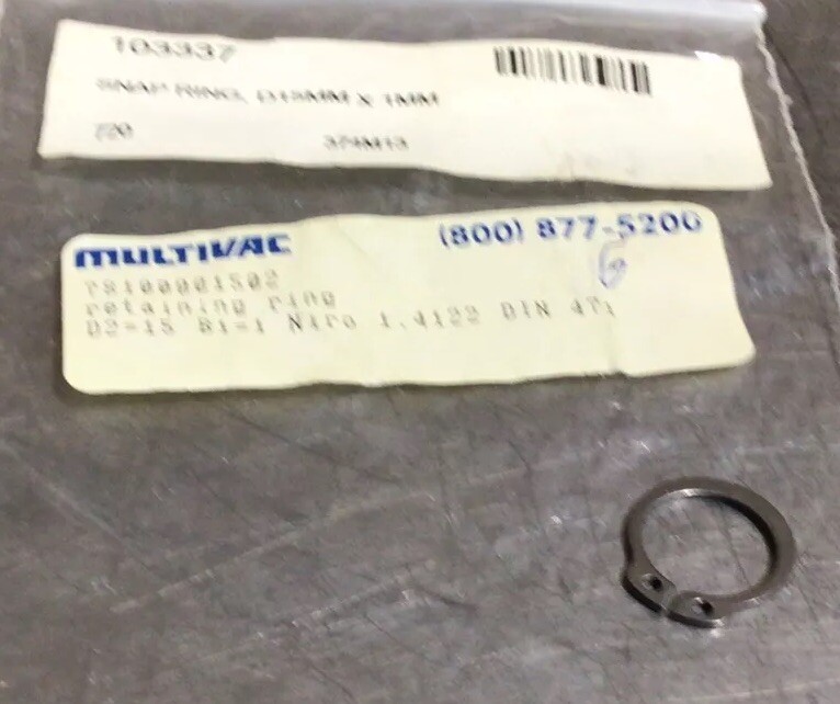 Multivac 78100001502 Snap Ring