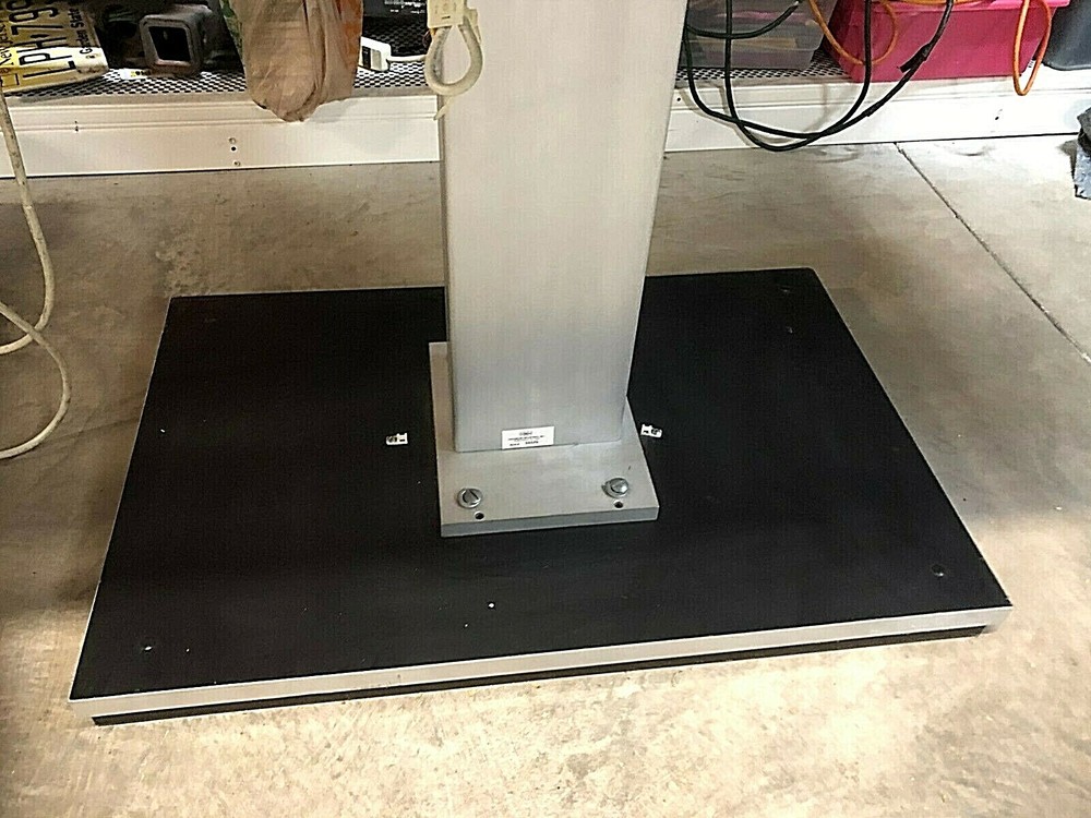 Huasmann electronic elevating table 4375 work surface adjustable 27” to 43” high