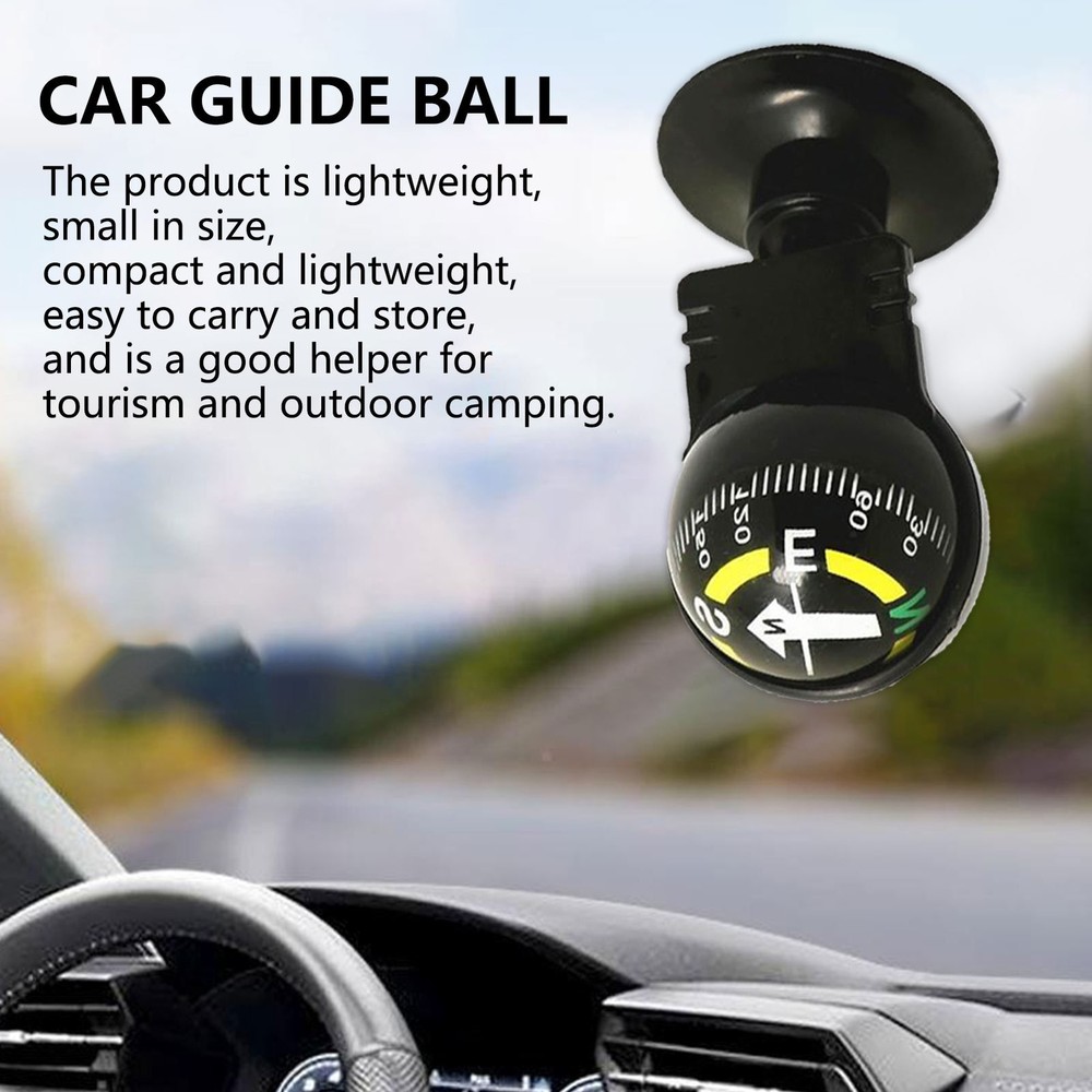 Compass Navigation Dashboard Car Compass For Car Boat Cycling Hiking Direction
