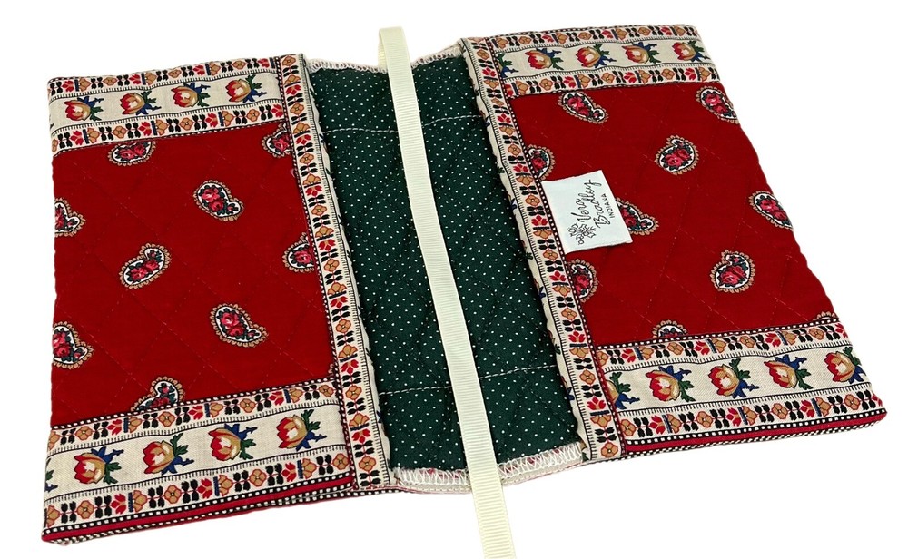 Vera Bradley Apple Red Book Cover