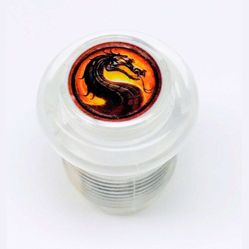 LED 12V White Mortal Kombat Button