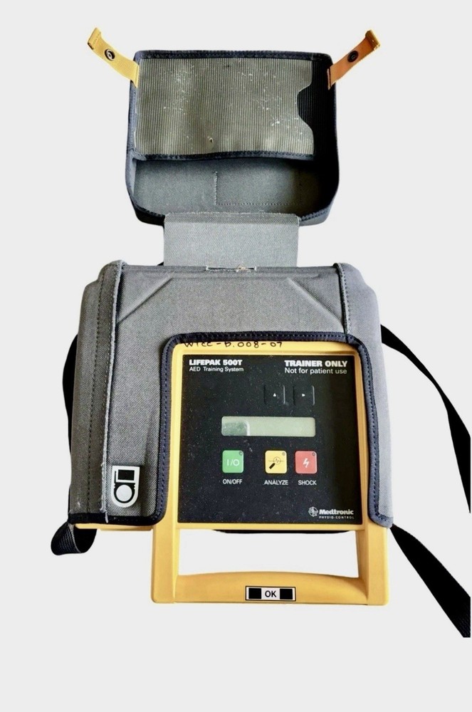Medtronic Physio-Control Lifepak 500t AED Training System UNTESTED
