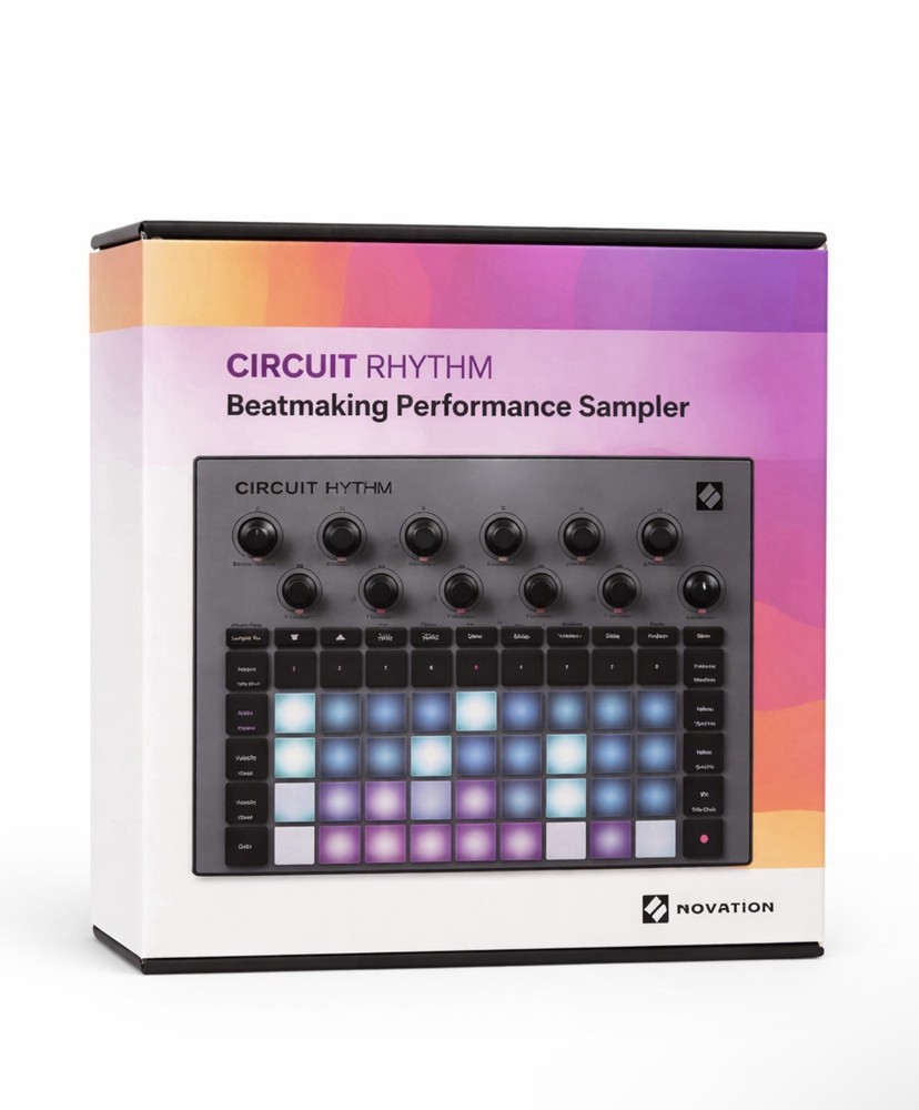 Novation Circuit Rhythm Digital Sampler 32 Pad Triggers Distortion Effects