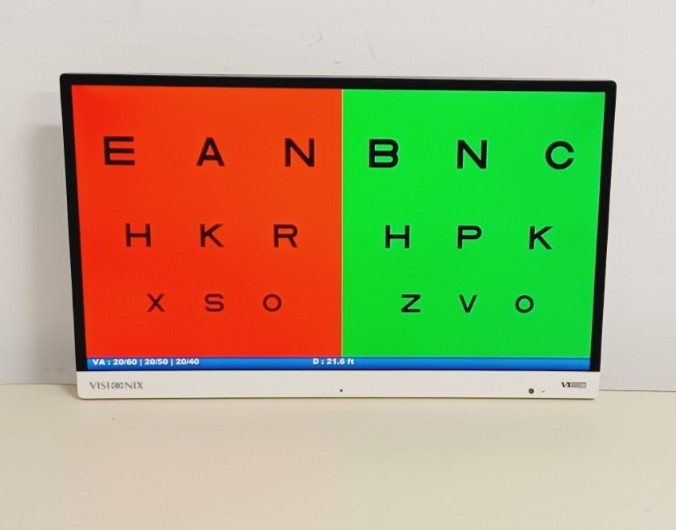 Visionix VX22 Digital Acuity System used Optometrist Ophthalmic Chart Display