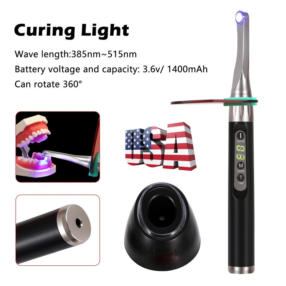 iLED Curing Light Dental Wireless Curing Lamp 2500mw/c㎡