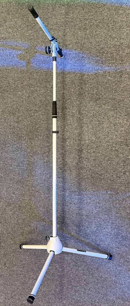 Gravity Adjustable Boom Stand Microphone Stand White MS 4322 W