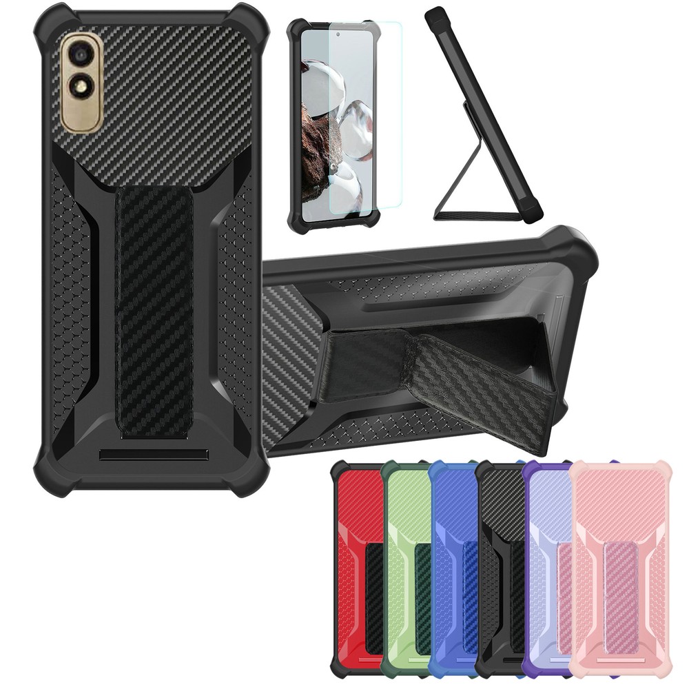 for Blu C5l Max 2022 Phone Case Cover Glass Screen Protector A1