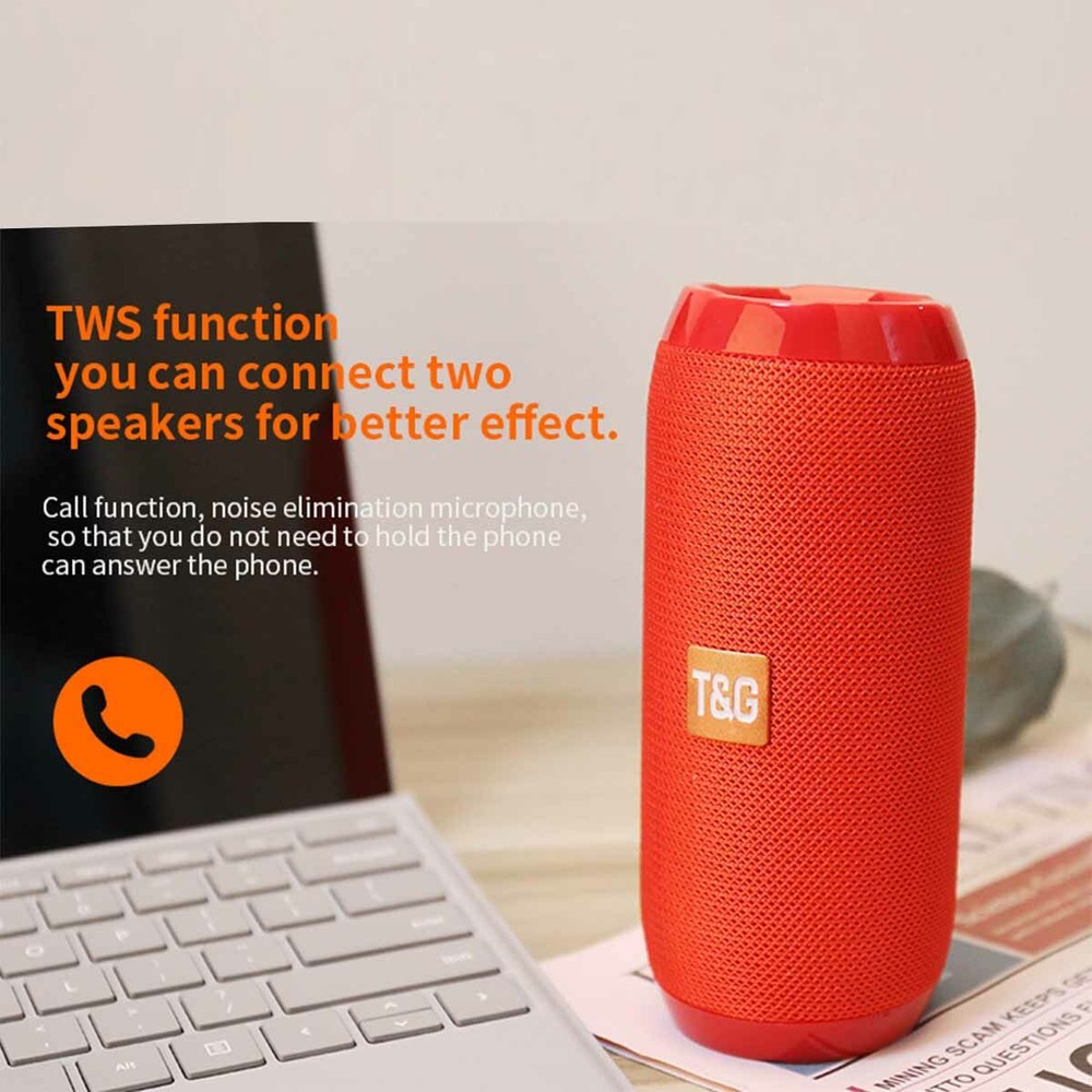 TG117 Wireless Speaker Portable Bluetooth Speaker for IOS and Android
