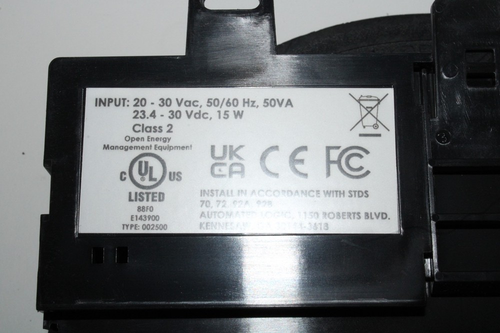 OFBBC-NR, AUTOMATED LOGIC OFBBC-NR OPTIFLEX BACNET BUILDING CONTROLLER