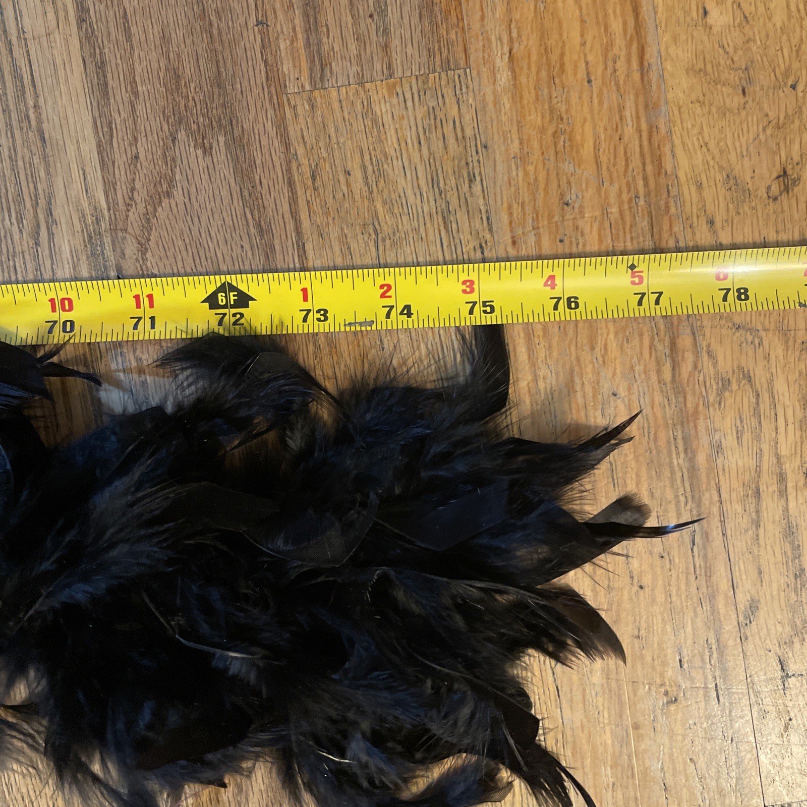 Lot of 2 Authentic Genuine Real Feather Boas Costume Accessory Runway Boa VTG