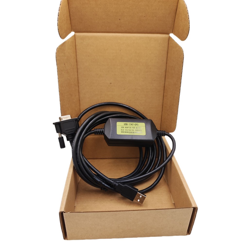 PLC USB 1747-CP3 1756-CP3 & USB 1761-CBL-PM02 MicroLogix SLC Programming Cable