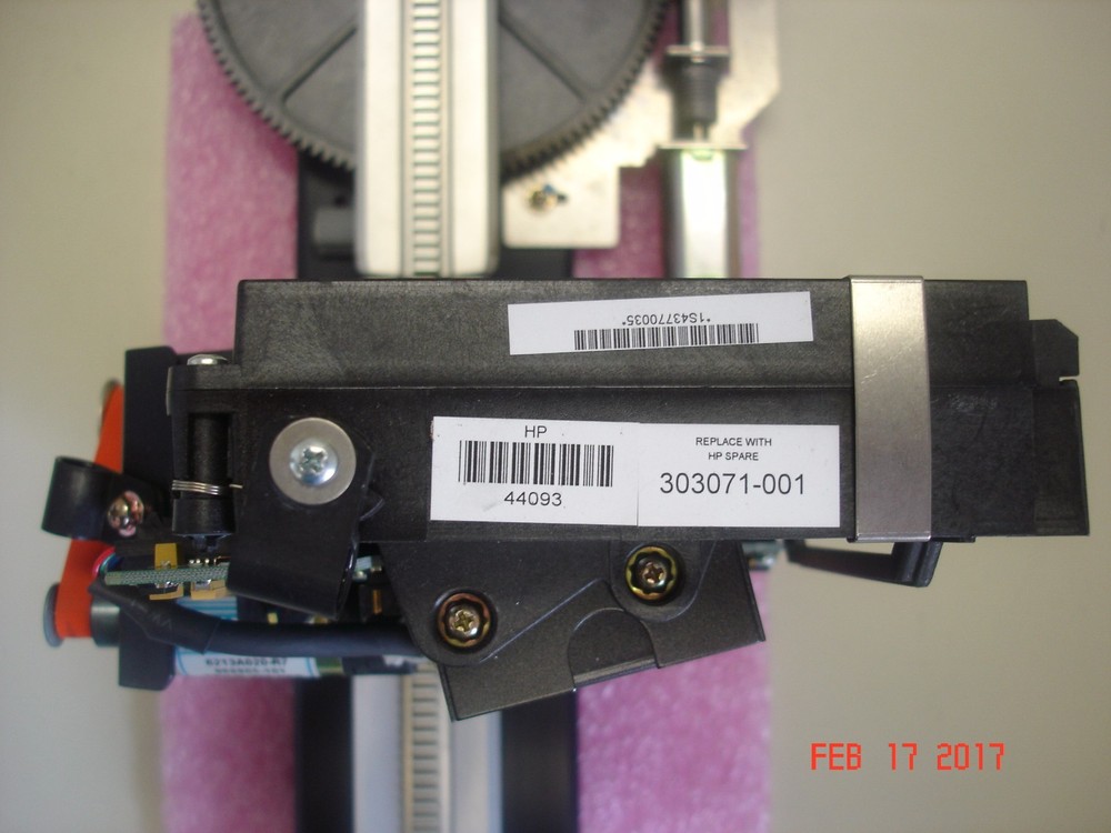 303071-001 HP ROBOTIC SHUTTLE & BARCODE READER FOR MSL LIBRARY, REFURBISHED