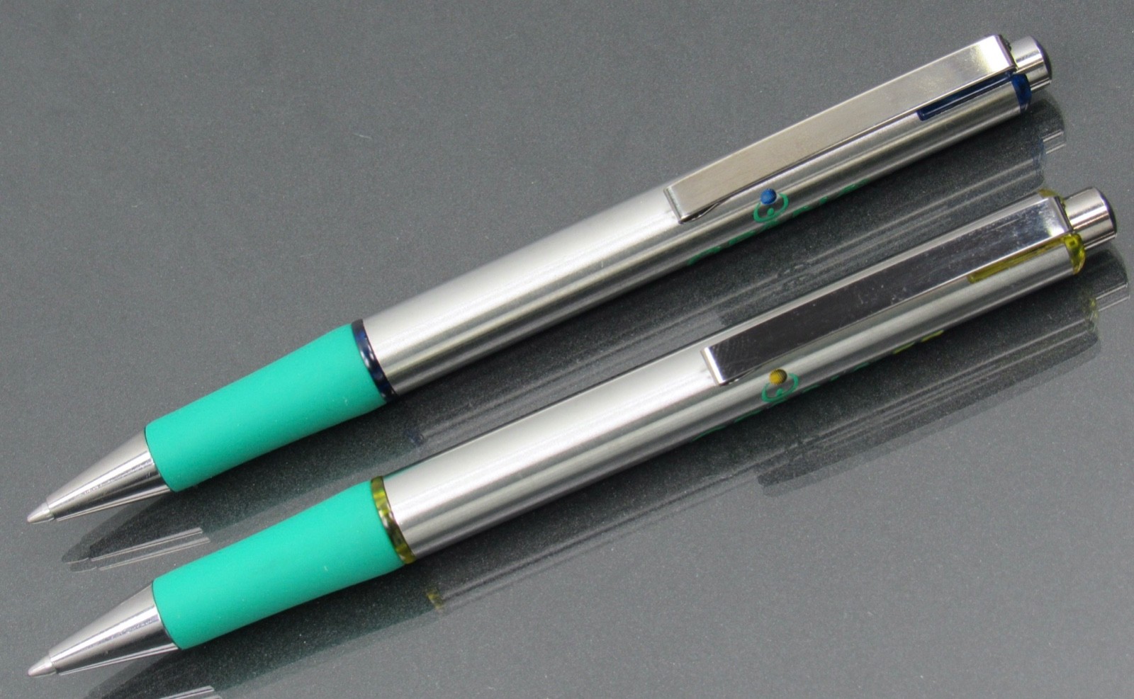 Opana Oxymorphone CII Metal PENS Boxed Set Drug Rep Pharmaceutical Promo HTF