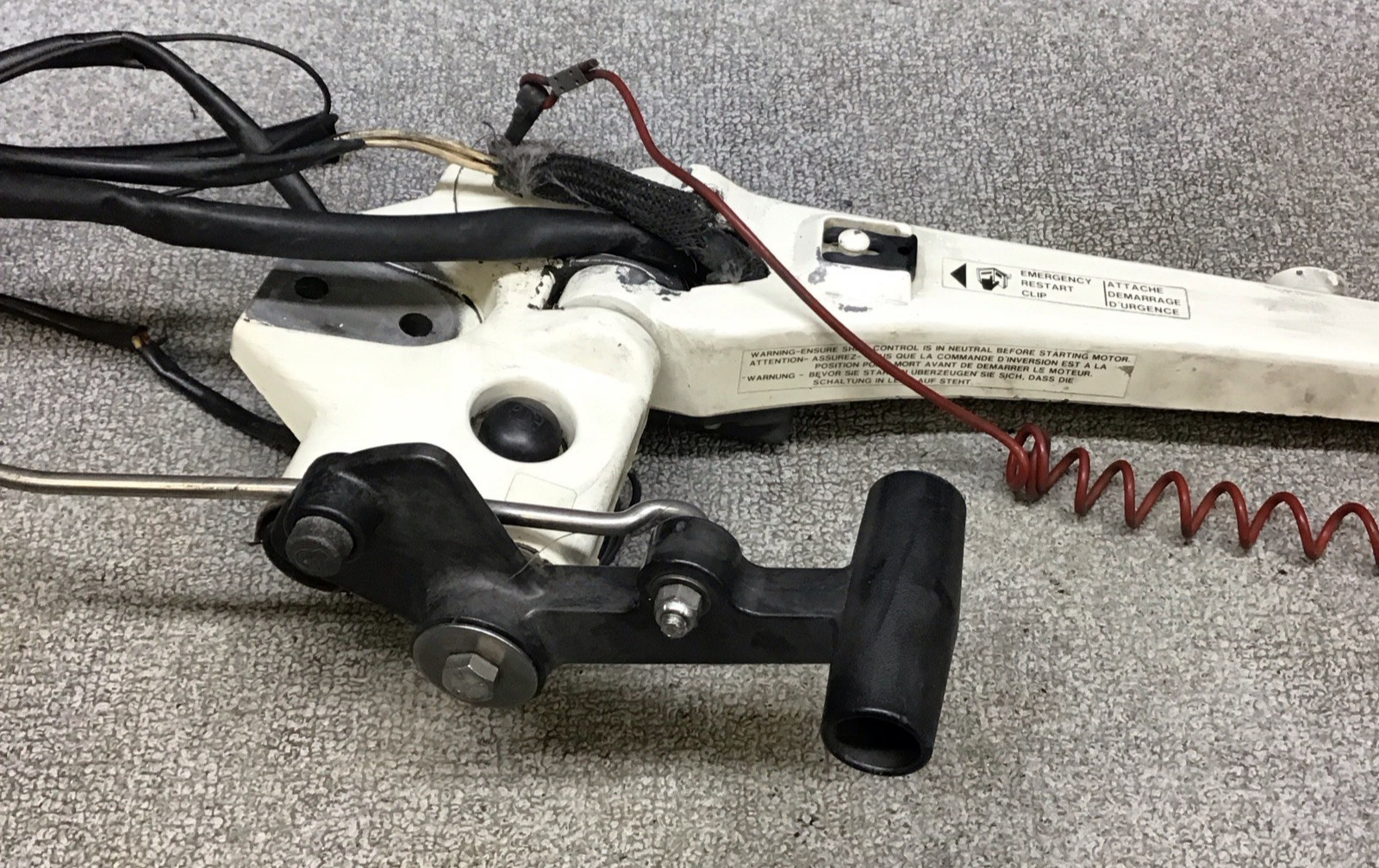 40-50hp Johnson Outboard Tiller Steering Handle Kit Assembly freshwater 0434102