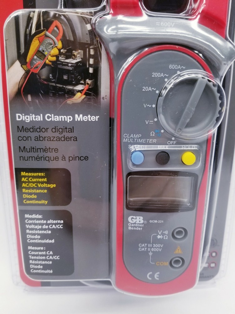 Gardner Bender GCM-221 Digital Clamp Meter