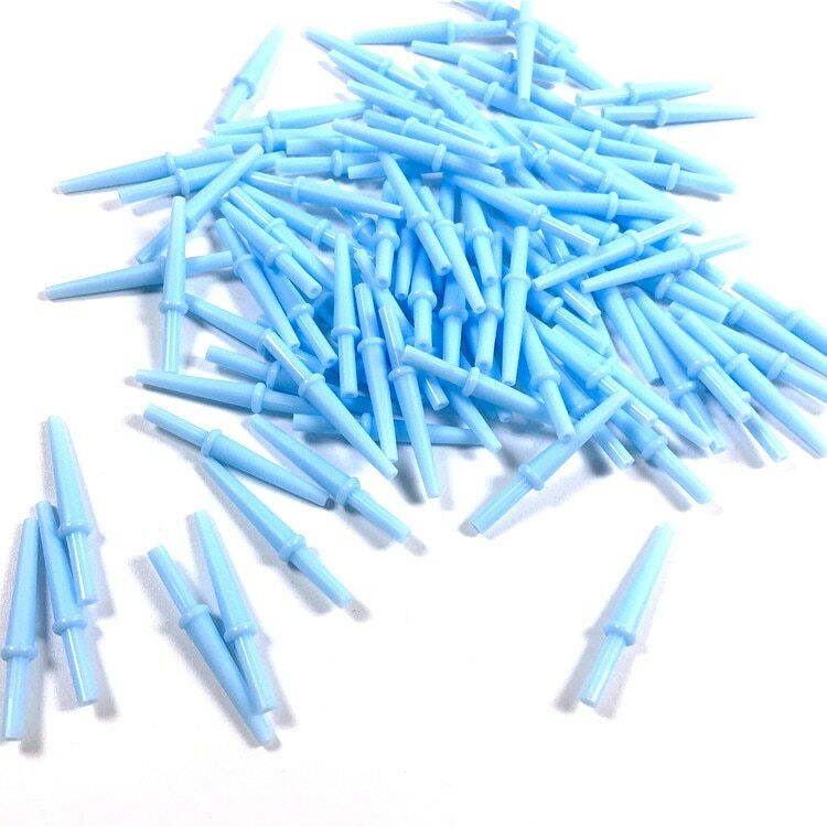 50~200pcs Dental Surgical Suction Tips White/Blue Saliva Ejectors Aspirator Tube