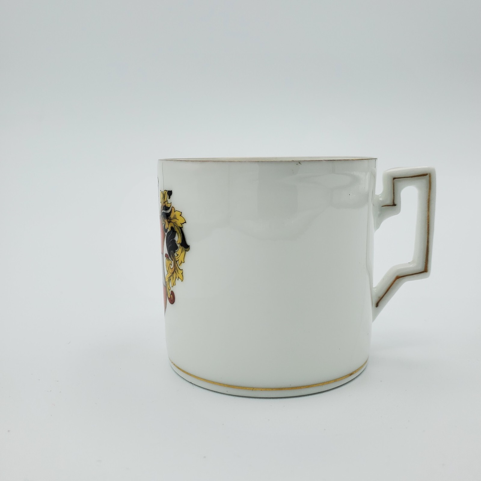 WWI Imperial German Loewen Leuven 1914-16 Belgium Porcelain Cup Schirnding AG