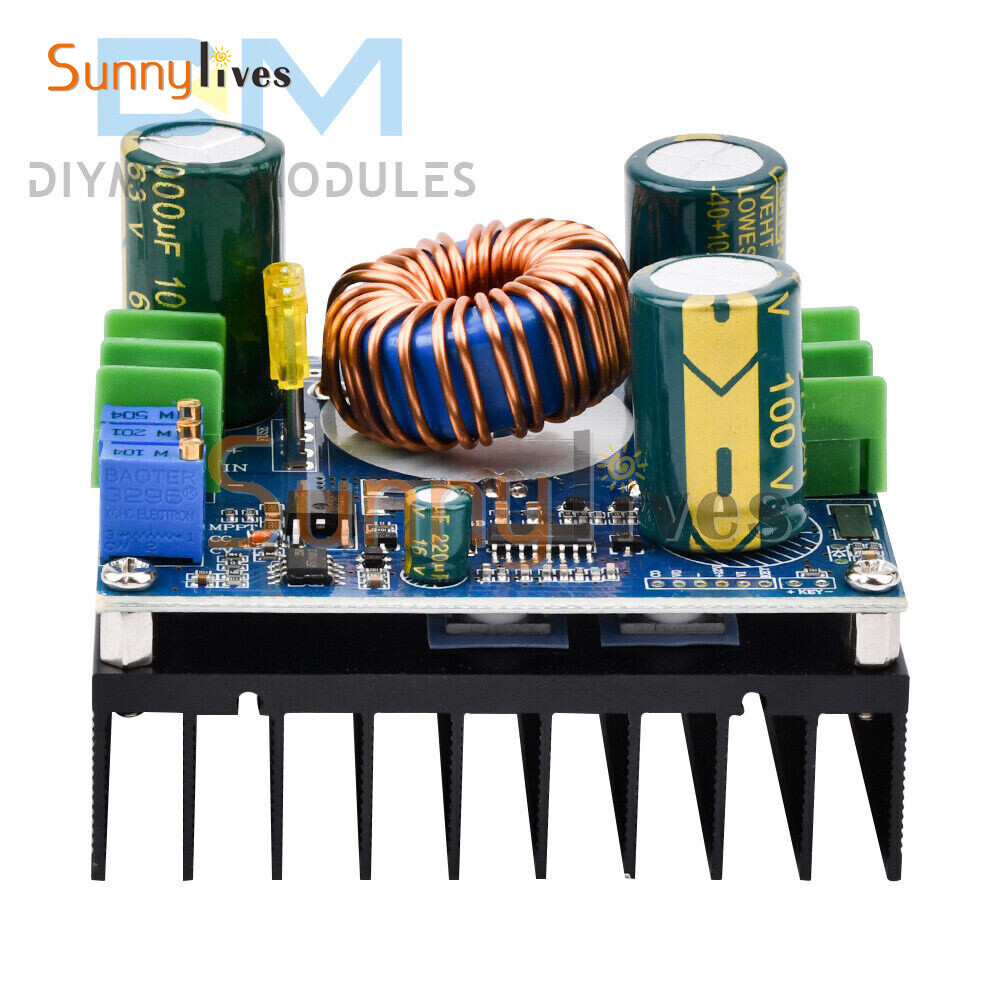 600W DC-DC Solar MPPT Boost Module Constant Voltage Constant Current Regulators