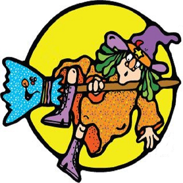 30 Custom Funny Witch Personalized Address Labels