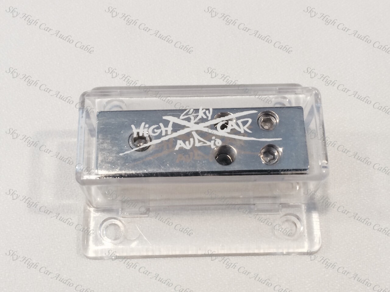 Sky High Car Audio (1) 4 gauge to (4) 8 ga Distribution Block Car Audio Distro