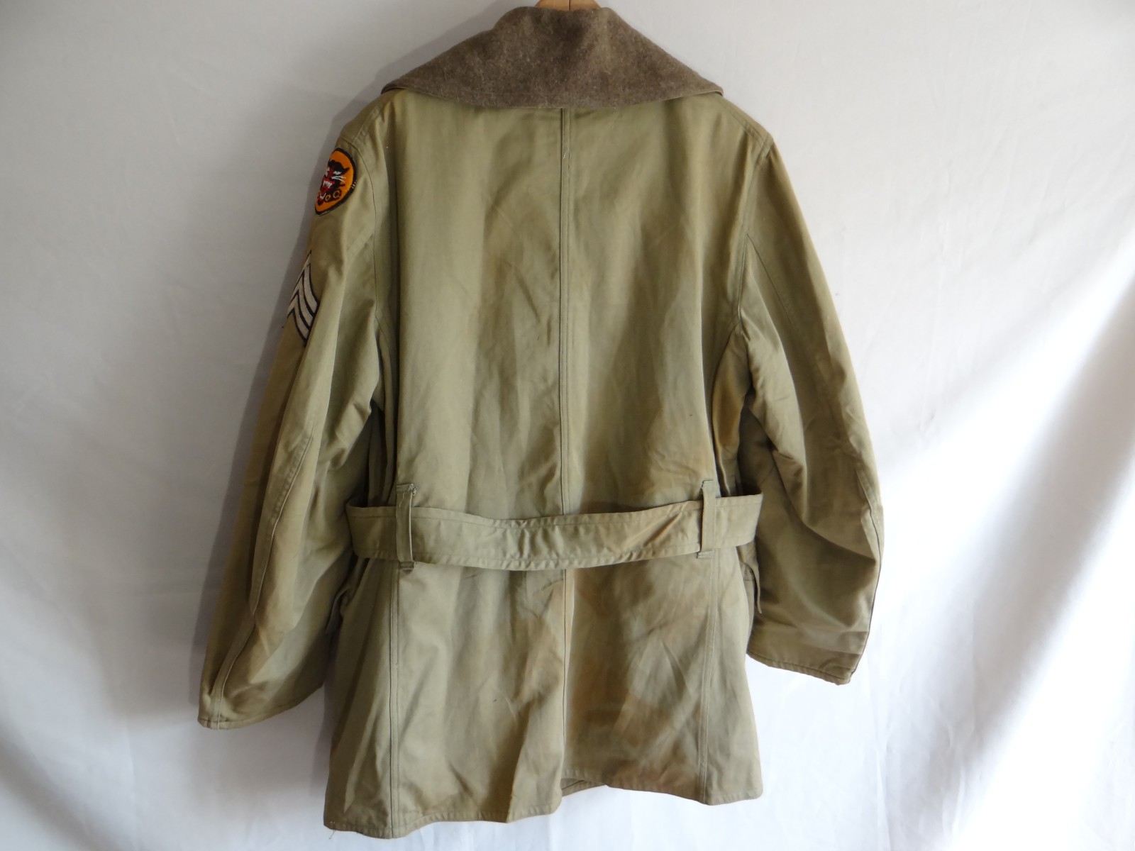 Original WWII 1941 US Army Tank Destroyer M-1938 MACKINAW Jacket Size 40