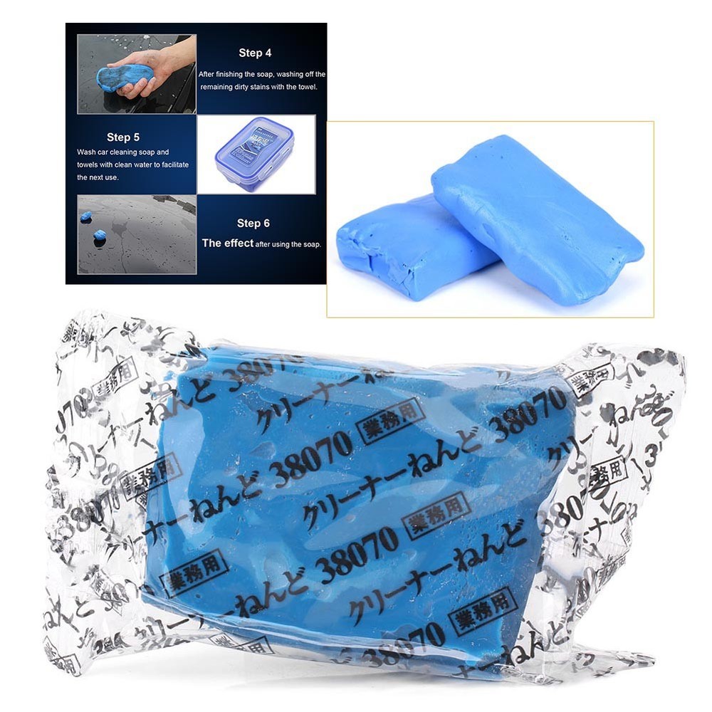 Car Marks Wash Remove Bar Detailing Auto Cleaner Magic Cleaning Clay 190-200g