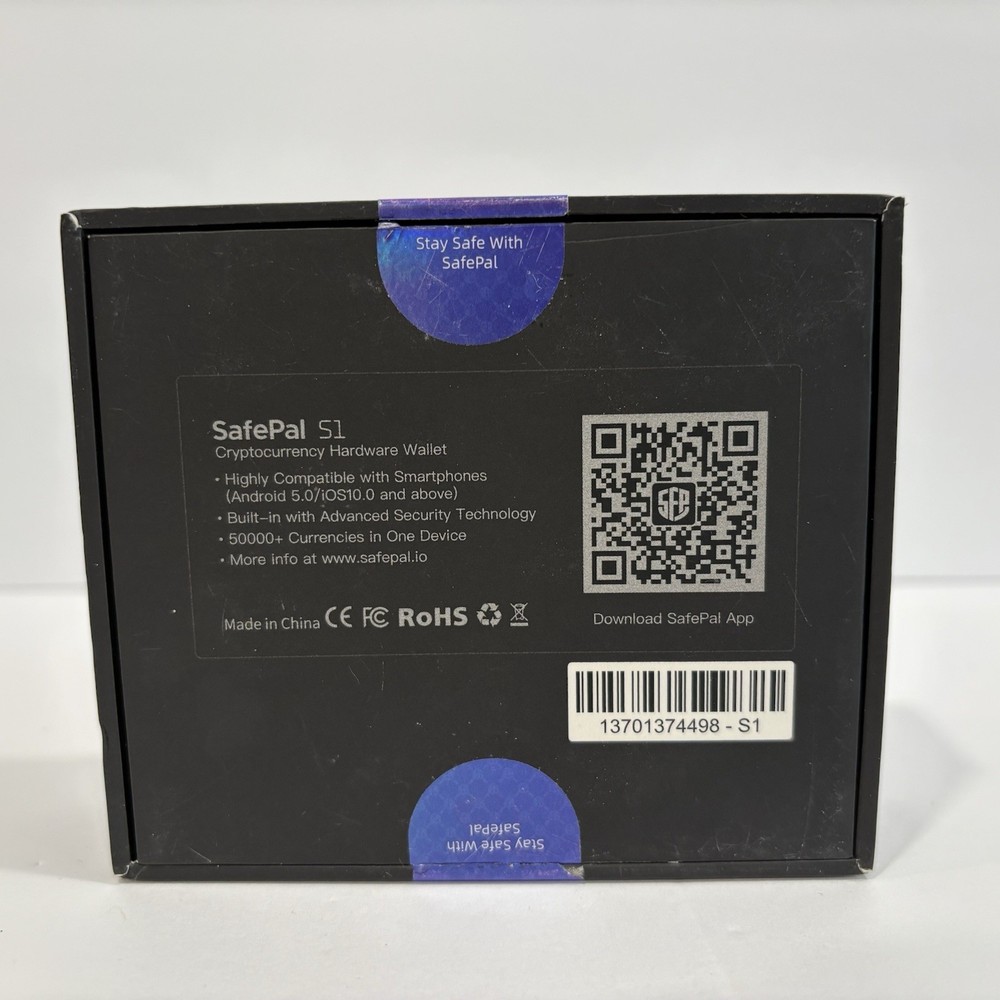 MSafePal S1 cryptocurrency hardware wallet New in Open box