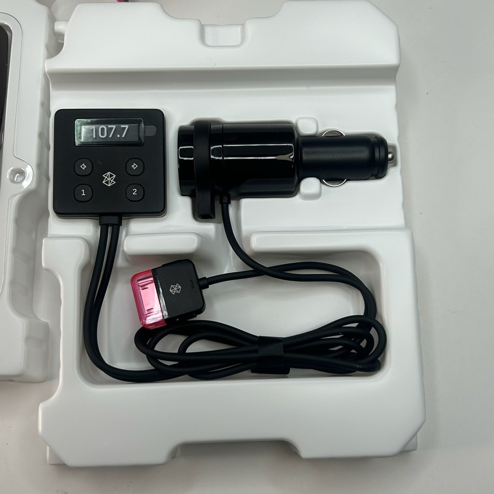 Microsoft Zune Car Pack FM Transmitter Black