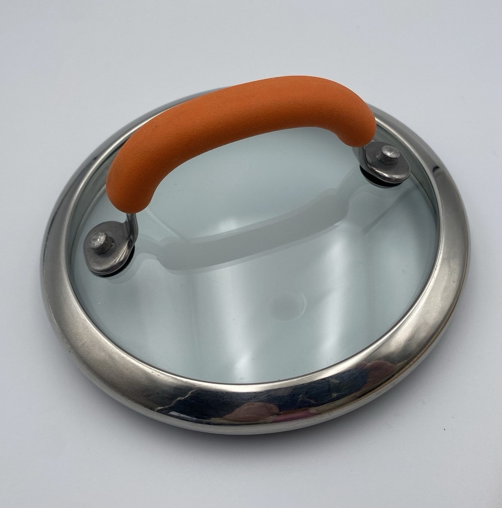 Rachel Ray Cookware Replacement Lid Orange Handle 5.5"