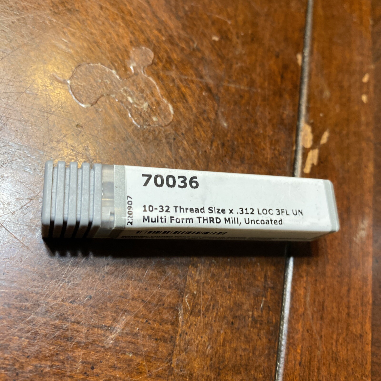 Harvey Tool 70036 Helical Flute Thread Mill: #10-32, Int/Ext, 3 Flute (D8)