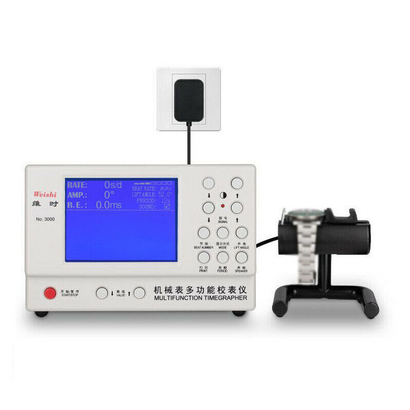 Mechanical Watch Timing Tester Timegrapher Multifunction Machine Tool MTG-3000