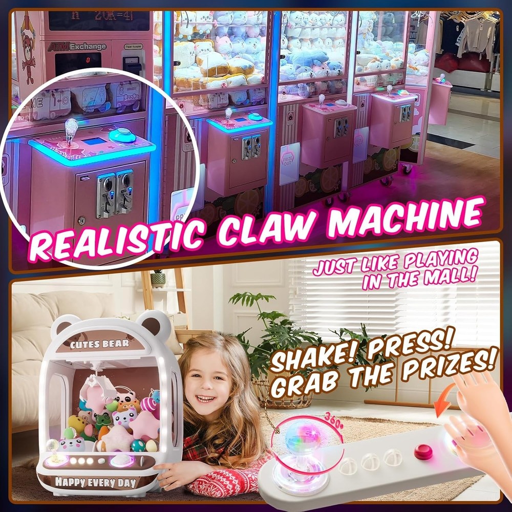 Mini Vending Machine with Squishy Toys