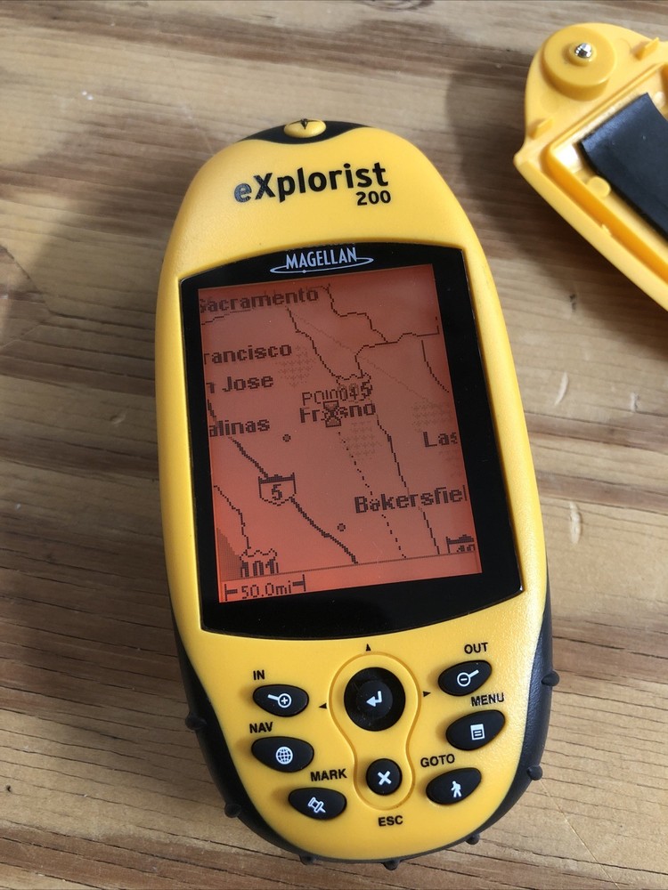 Magellan Explorist 200 Handheld Portable GPS Navigation System With Case