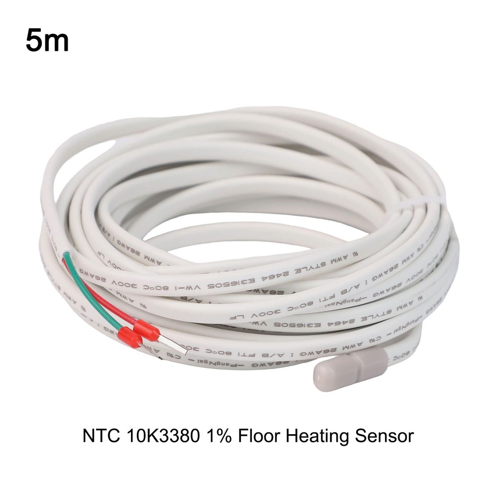 Flexible Installation with 5 Meter Waterproof Sensor Line for Heating Use