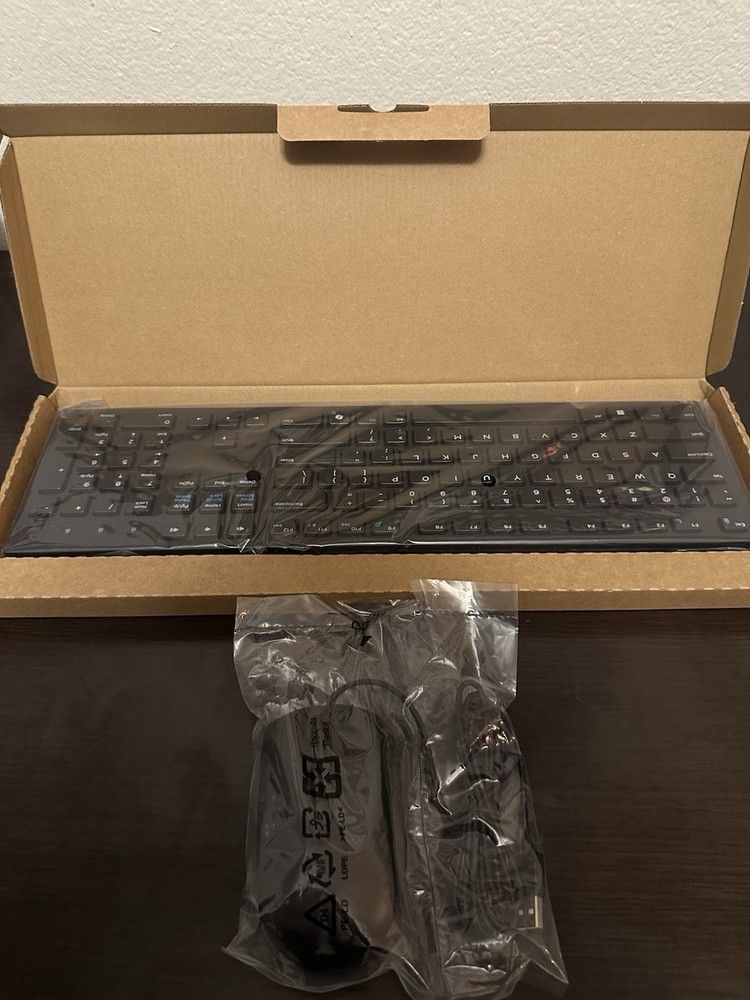 Dell KB216-BK-US Wired USB Keyboard Black Multimedia