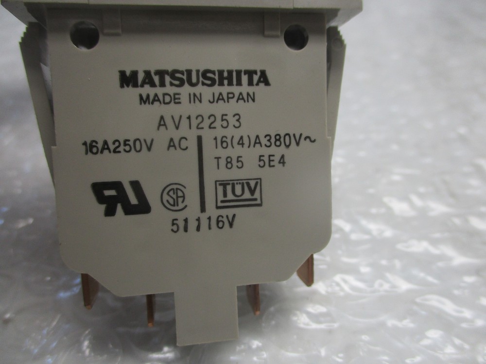 MATSUSHITA AV12253 SWITCH NSNP