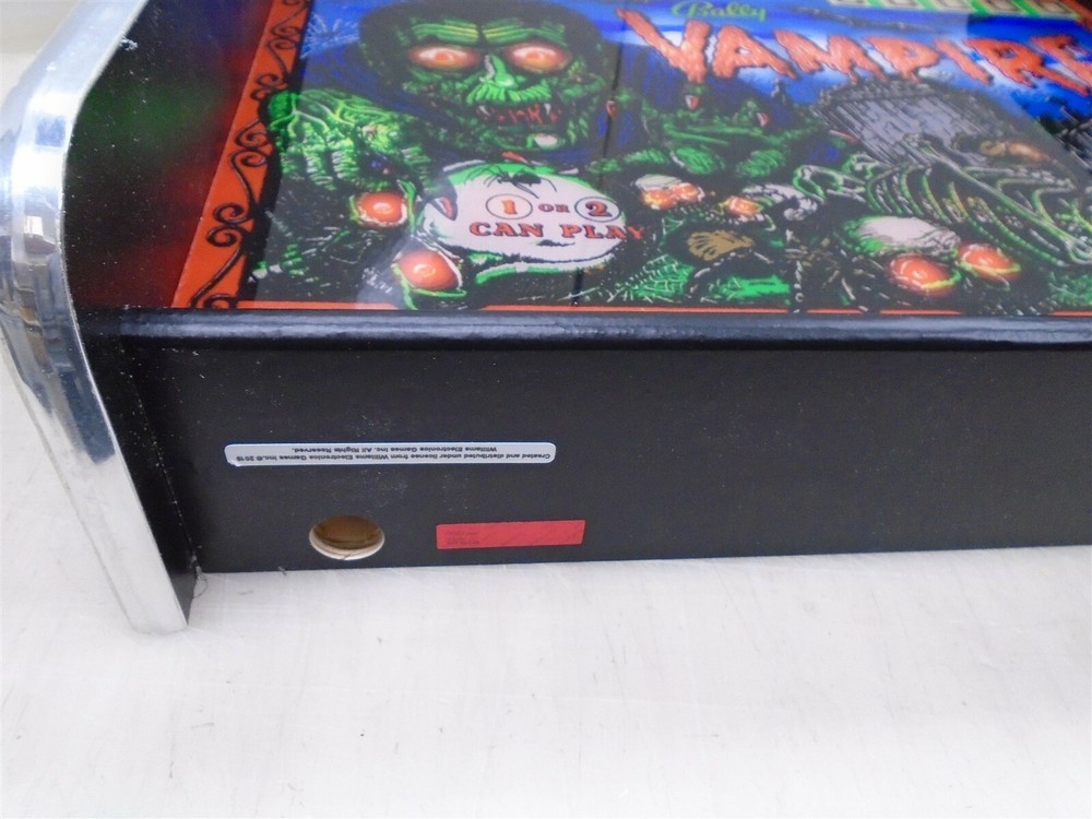 Bally Vampire Pinball Head LED Display light box