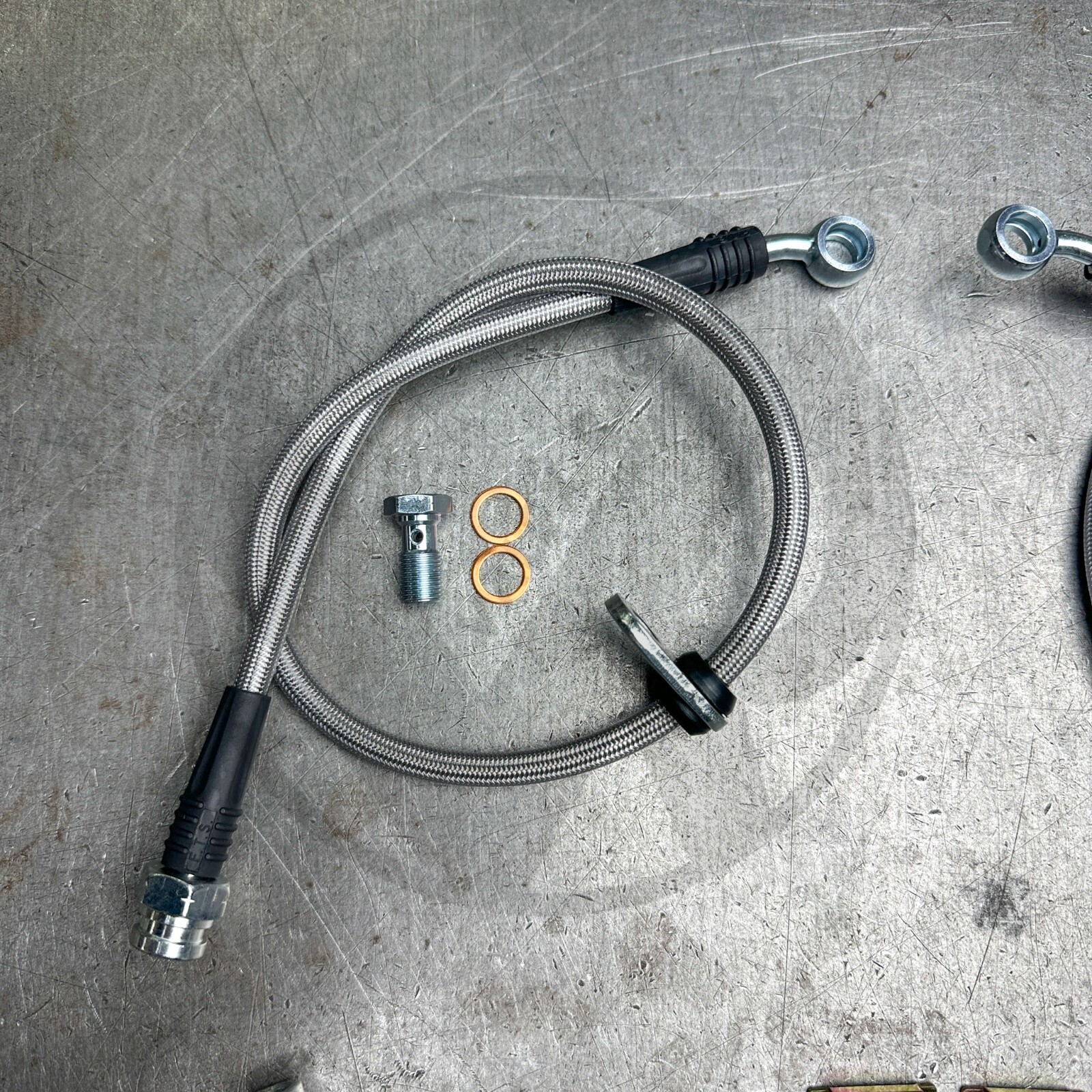 Stainless Steel Front & Rear Brake Line Kit for 06-11 Honda Civic Si 8th Gen