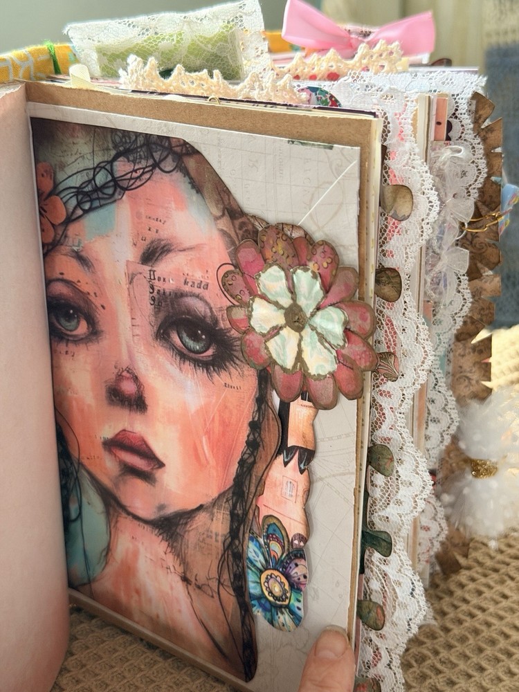 “Spring Sunshine”-Handmade Junk Journal
