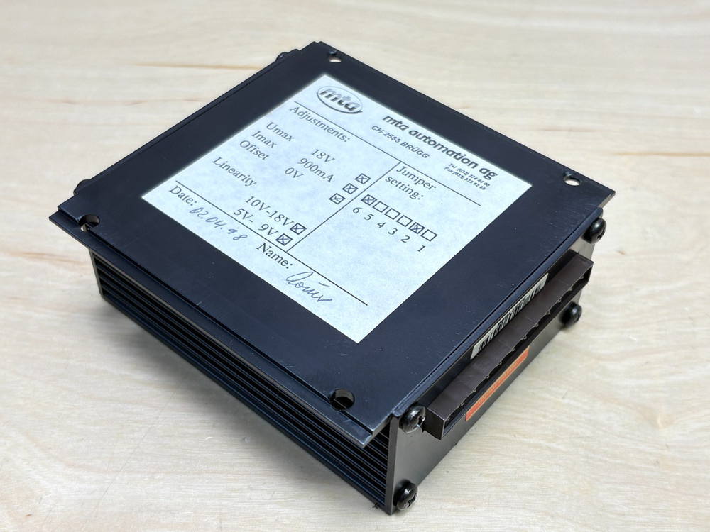 Maxon 108302 Motor Control Controller mmc - Linear Servo