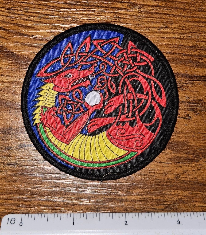 Woven Dragon Anarchy Velkro Back Tactical Uniform Morale Patch