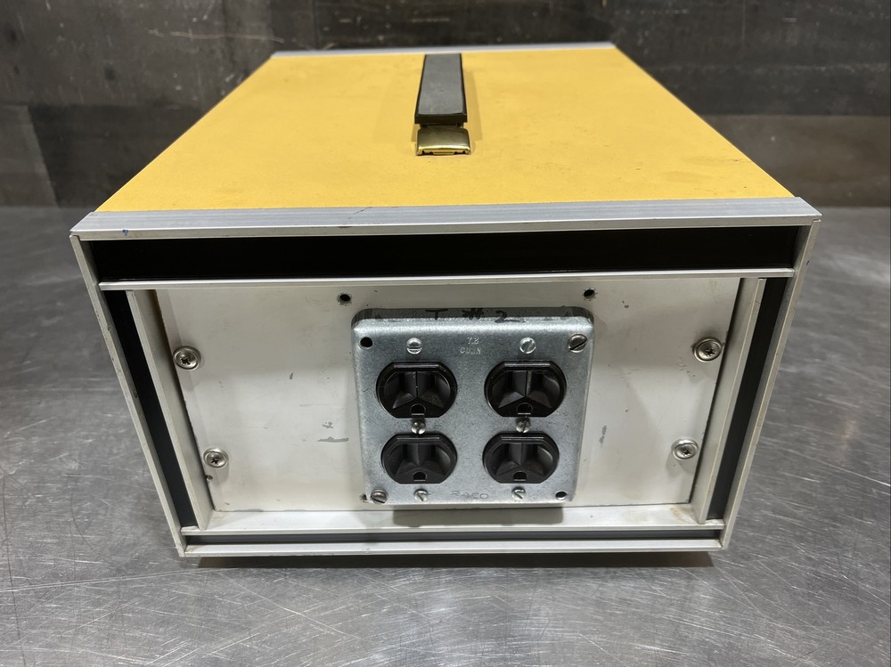 Eagle comtronics Portable Power Supply Distribution Box Used Surplus